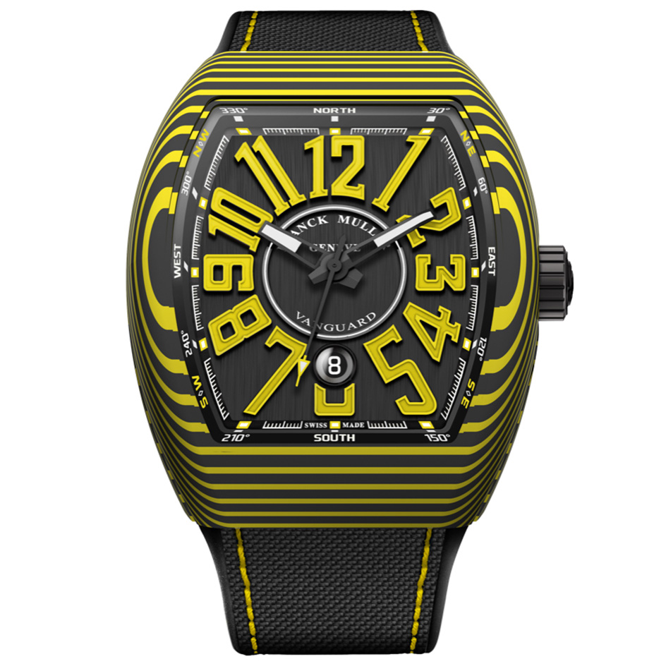 Franck Muller Vanguard - Model No. V 41 SC DT WAVE JA (NR) CARB